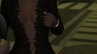 Just Married #03 Blonde Rubs Her Big Ass on Her Friend's Husband