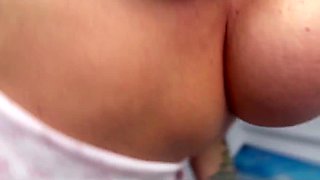My horny stepmom comes in my bedroom and begs me for a quick fuck while the dad is away