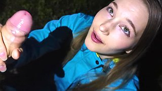 Lost in the Forest: Teen's Sweet Reward