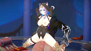 Honkai Star Rail - Cipher Falls to Temptation and Big Cock in Ntr Sex Scene - 3D Hentai Animation