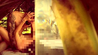 a massage with a happy ending on the beach