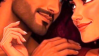 Desi Bride Wedding Night Intimate Romance - Ai Created Video