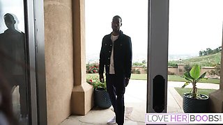 Love Her Boobs featuring Chloe Surreal and Hollywood Cash's brunette movie