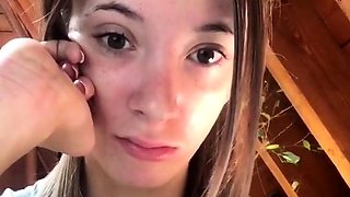 Amateur teen porsha solo action