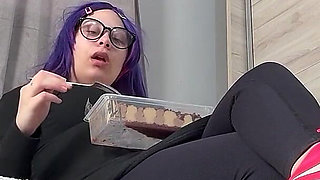 Giantess Catches Tiny Man Watching