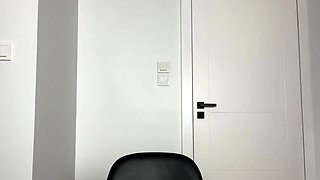 Big boob brunette masturbates on webcam