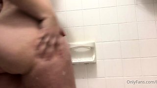 Stacked brunette goes solo toys and masturbation