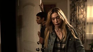 Magdalenas ride in the bathroom Anal Blonde Blowjob Cumshot