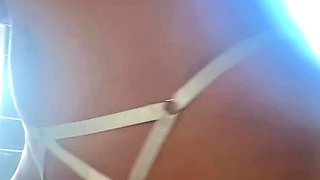 Close up teen masturbation