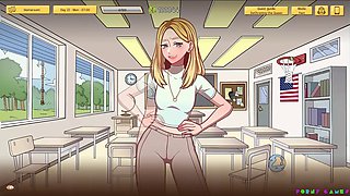 Public anime adventure with huge-chested teens and milfs