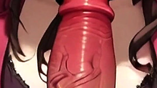 Big Titty Tifa & Petite Aerith Star in Spicy Toons: the Subway