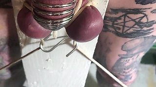 Goode Girl Unholy Crucifix Ballbusting Pt3