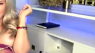 Cute Shemale Solo Webcam Masturbation