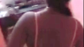 Desi Tamil House Maid in Petticoat Bra Cleaning Tease & Wild Reverse Cowgirl Ride on Owner! Indianhotwifex