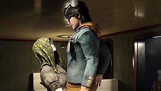 Julie catches Dwight leaving her a cute gift! (Dead by