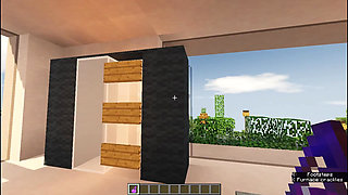 The goth girl can't control herself and fucks me sensually / Minecraft Jenny Mod