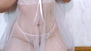 Great Big Boobs On Masturbating Redhead