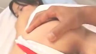 Patient fondles with his hot Korean nurse in hospital