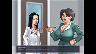 Summertime Saga Miss Okita Animation Collection [part 32] Nude Sex Game Play [18+] Adult Game