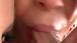 Madelyn, Teanna and Abella Deepthroat a Huge Cock