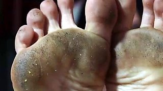 Dirty feet worship