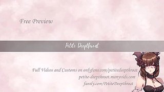 Rough 69 Blowjob Makes Petite Teen Dizzy - Deep Throat Gagging & Cum in Mouth