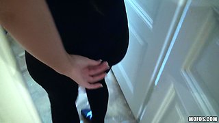 Nata Lee, the Juicy Ass GF, tries her luck with a hardcore butt fuck session
