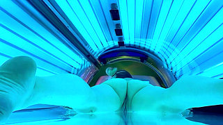 Voyeur Exhibitionist tanning Wife Milf Veronica Beach Close-Up