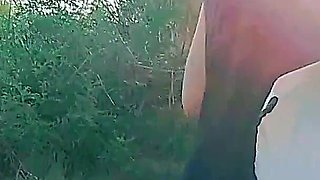 No Panties on Street