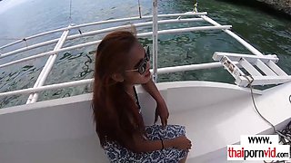 Thai teenager shagged at an abandoned lagoon