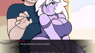 Just Shadys BBW Booty Makes Amethyst Cum - Hentai Gem Blast 3
