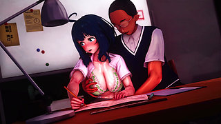Makeine - Anna Yanami Ntr Sex - 3D Hentai Animations