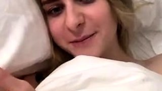 Aoife Bee Flashing Tits From The Bed