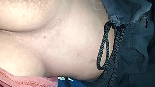 Sexy stepsister and stepbrother on bed fucking mood