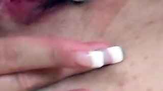 Both skinny teens Jenny and Keana with pussy masturbating in the sauna