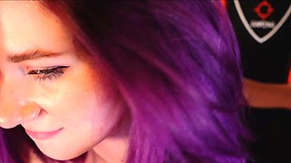 Beauty Amateur Redhead Teen make Perfect Blowjob
