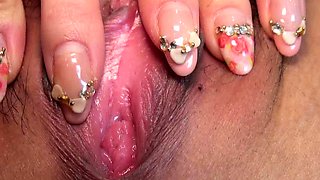 Japanese teen girl and a sex toy