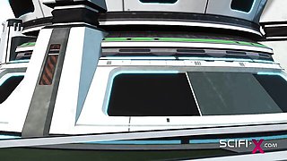 Engaging sugar baby at shaved movie