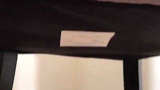 Black leather bustier