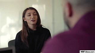 PURE TABOO Poor Ex Wife Maya Woulfe Fucks The Contractor