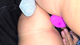 Amateur Public Bus Sex: Girl Exposes Vibrating Toy in Pussy, Stranger Cums in Her Panties!