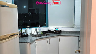 Sexy Stepmom in Kitchen - Video for Fans