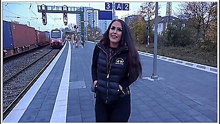 Getting Pregnant In The Station Toilet! Creampie - Andy Star