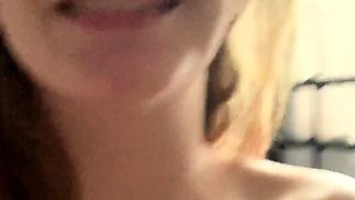 Real amateur teen giving brain POV and she cant have enough