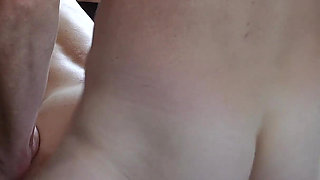 Surprising Him with a Cum Kiss for the First Time