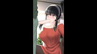 Yor's Wild Ride: Spy x Family Hentai Compilation with Blowjob, Creampie, and Big Tits