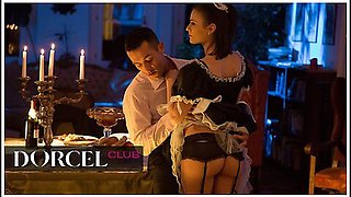 Threesome With Beautiful Maid Claire Castel