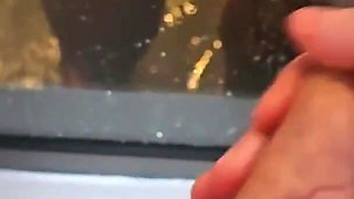 Stepson Jerks off on a Washing Stepmom