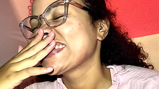 Public Bathroom Gassy Girl Tries to Hold It but Farts Loudly