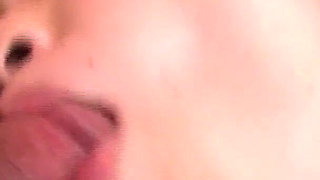 Japanese Cums Scene-3_busty Japanese Woman in Lingerie Enjoys a Group Bukkake